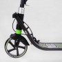 Самокат двухколесный "Best Scooter" (ФАРА, колеса PU 200мм, 2 амортизатора, зажим руля, ручной тормоз, в коробке) (Best Scooter)