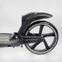 Самокат двухколесный "Best Scooter" (ФАРА, колеса PU 200мм, 2 амортизатора, зажим руля, ручной тормоз, в коробке) (Best Scooter)