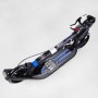 Самокат двухколесный "Best Scooter" (ФАРА, колеса PU 200мм, 2 амортизатора, зажим руля, ручной тормоз, в коробке) (Best Scooter)