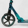 Самокат алюминиевый "Best Scooter" (колеса PU, ФАРА, зажим руля, d передних колес – 230мм, d задних колес 200мм, 1 амортизатор передний) (Best Scooter)