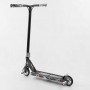 Самокат трюковый "Best Scooter" (HIC-система, ПЕГИ, алюминиевый диск и дека с ПРИНТОМ, колеса PU, d=110мм, ширина руля - 60 см, в коробке) (Best Scooter)