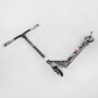 Самокат трюковый "Best Scooter" (HIC-система, ПЕГИ, алюминиевый диск и дека с ПРИНТОМ, колеса PU, d=110мм, ширина руля - 60 см, в коробке) (Best Scooter)