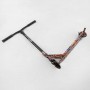 Самокат трюковый "Best Scooter" (HIC-система, ПЕГИ, алюминиевый диск и дека с ПРИНТОМ, колеса PU, d=110мм, ширина руля – 60 см) (Best Scooter)