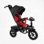 Велосипед-коляска Best Trike ПОВОРОТНОЕ СИДЕНИЕ, ФАРА МУЗЫКАЛЬНАЯ С USB,Bluetooth НАДУВНЫЕ КОЛЕСА, ПУЛЬТ ВКЛЮЧЕНИЯ СВЕТА И ЗВУКА (BestTrike)