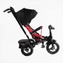 Велосипед-коляска Best Trike ПОВОРОТНОЕ СИДЕНИЕ, ФАРА МУЗЫКАЛЬНАЯ С USB,Bluetooth НАДУВНЫЕ КОЛЕСА, ПУЛЬТ ВКЛЮЧЕНИЯ СВЕТА И ЗВУКА (BestTrike)