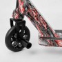 Самокат трюковый "Best Scooter" (HIC-система, ПЕГИ, алюминиевый диск и дека с ПРИНТОМ, колеса PU, d=110 мм, ширина руля - 60 см, в коробке) (Best Scooter)