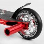 Самокат трюковый "Best Scooter" (HIC-система, ПЕГИ, алюминиевый диск и дека, АНОДИРОВАННАЯ КРАШКА, колеса PU, d = 110мм, ширина руля - 60 см) (Best Scooter)