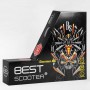 Самокат трюковый "Best Scooter" (HIC-система, ПЕГИ, алюминиевый диск и дека, АНОДИРОВАННАЯ КРАШКА, колеса PU, d = 110мм, ширина руля - 60 см) (Best Scooter)