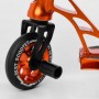 Самокат трюковый "Best Scooter" (HIC-система, ПЕГИ, алюминиевый диск и дека, АНОДИРОВАННАЯ КРАШКА, колеса PU, d = 110мм, ширина руля - 60 см) (Best Scooter)