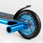 Самокат трюковый "Best Scooter" (HIC-система, ПЕГИ, алюминиевый диск и дека, АНОДИРОВАННАЯ КРАШКА, колеса PU, d = 110мм, ширина руля - 60 см) (Best Scooter)