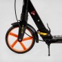 Самокат алюмінієвий "Best Scooter Factor" (ручне дискове гальмо, діаметр PU коліс - 200мм, 2 амортизатори, підсклянник) (Best Scooter)