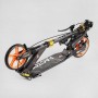 Самокат алюмінієвий "Best Scooter Factor" (ручне дискове гальмо, діаметр PU коліс - 200мм, 2 амортизатори, підсклянник) (Best Scooter)