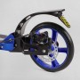 Самокат алюмінієвий "Best Scooter Factor" (ручне дискове гальмо, діаметр PU коліс - 200мм, 2 амортизатори, підсклянник) (Best Scooter)