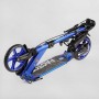Самокат алюмінієвий "Best Scooter Factor" (ручне дискове гальмо, діаметр PU коліс - 200мм, 2 амортизатори, підсклянник) (Best Scooter)