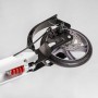 Самокат алюминиевый "Best Scooter Factor" (ручной дисковый тормоз, диаметр PU колес - 200мм, 2 амортизатора, подстаканник) (Best Scooter)