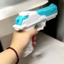 Водный пистолет, электрический, 22,5 см (бирюзовый) (tongxnyi)
