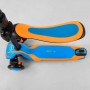 Самокат триколісний "Best Scooter" (з сидінням, алюмінієве кермо, 3 колеса PU зі світлом, d = 12 см) (Best Scooter)