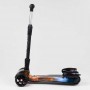 Самокат "Best Scooter" (з парогенератором, МУЗИКА, ДИМ, ТУРБІНИ, пластмасовий, колеса PU 120х40мм, складне алюмінієве кермо, в коробці) (Best Scooter)