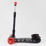 Самокат "Best Scooter. MAXI" (з парогенератором, МУЗИКА, ДИМ, ТУРБІНИ, пластмасовий, колеса PU 120х40мм, складне алюмінієве кермо, в коробці (Best Scooter)