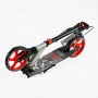 Самокат двоколісний "Best Scooter SHARK" (з ручним гальмом, затискач керма, колеса PU - 20 см, 1 амортизатор, в коробці) (Best Scooter)