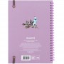 Блокнот на спіралі карт. обк., А5,80 арк,кл.,OS,Blue birds (Axent)