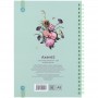 Блокнот на спирали карт. обл., А5, 80 л., кл.,OS, Aqua field (Axent)