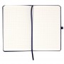 Книга записна Partner Lux, 125*195, 96арк, кл, син (Axent)