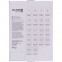 Етикетки з клейким шаром, 70*42,4, 21 шт/л (Axent)