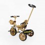 Велосипед 3-х колесный BS-70619 Best Trike колеса EVA переднее 10”, заднее 8”, стальная рама, УКР. Озвучка, родительская ручка, в коробке (BestTrike)
