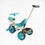 Велосипед 3-х колесный BS-70815 Best Trike колеса EVA переднее 10”, заднее 8”, стальная рама, УКР. Озвучка, родительская ручка, в коробке (BestTrike)