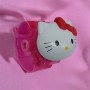 Годинник аніме Hello Kitty герої, проєктор, електронний циферблат, довжина ремінця - 21 см, секундомір (MiC)