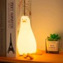 Нічник силіконовий Качка Lie in peace duck sleep Lamp (MiC)