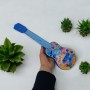 Гитара детская "Стич", подсветка, музыка, песня, на батарейках, 4 струны (MiC)