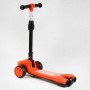 Самокат триколісний LT-12857 Best Scooter з парогенератором складне кермо, ЗВУК МАШИНИ, ДИМ, СВІТЛО, пластмасовий, колеса PU 120х35мм, в коробці (Best Scooter)