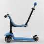Самокат триколісний Best Scooter PL-422 колеса PU зі світлом, сидіння, батьківська ручка, в коробці (Best Scooter)