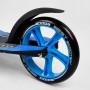 Самокат двоколісний Best Scooter 54664 колеса PU - переднє 23 см, заднє - 20 см, 1 амортизатор, широкий руль, зажим руля, в коробці (Best Scooter)