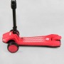 Самокат триколісний "Best Scooter" з парогенератором (6) складне кермо, ЗВУК МАШИНИ, ДИМ, СВІТЛО, пластмасовий, колеса PU 120х35мм, в коробці (Best Scooter)