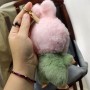 Мʼяка іграшка-брелок "Labubu/Лабубу", у капюшоні, 2-3 сезон (17 см) мікс видів (MiC)