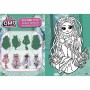 Книжка-розмальовка зі стікерами "L.O.L. Fashion Show Missy Frost" (Ідейка)