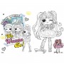 Книжка-розмальовка зі стікерами "L.O.L. ;Tweens Emma Emo" (Ідейка)