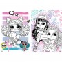 Книжка-розмальовка зі стікерами "L.O.L Skate Dance Tweens" (Ідейка)