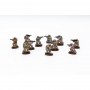 Набор фигурок с дерева "Солдатики", 15 солдатиков, 4+ (PuzzleOk)
