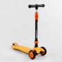 Самокат-велобег 3в1 трехколесный BS-50584 (4) Best Scooter, 3 колеса PU со светом, сидение, амортизаторы, родительская ручка (Best Scooter)