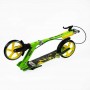 Самокат двоколісний Best Scooter FL-20085 (4) сталева рама, ручне гальмо, колеса PU 200 мм, 1 амортизатор передній, в коробці (Best Scooter)