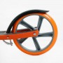 Самокат двоколісний Best Scooter FL-80811 (4) сталева рама, ручне гальмо, колеса PU 200мм, 1 амортизатор передній, в коробці (Best Scooter)