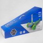 Самокат трехколесный LK-70111 Best Scooter (4) СВЕТ ДЕКИ, КОЛЕС И ДИСКОВ, съёмный руль, передние колёса PU 120х35мм, задние колеса PU 80х30мм (Best Scooter)
