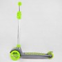 Самокат трехколесный LK-70111 Best Scooter (4) СВЕТ ДЕКИ, КОЛЕС И ДИСКОВ, съёмный руль, передние колёса PU 120х35мм, задние колеса PU 80х30мм (Best Scooter)