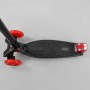 Самокат "Best Scooter" пластмасовий, 4 колеса PU, СВІТЛО, трубка керма алюмінієва, d = 12 см, в коробці (Best Scooter)