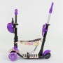 Самокат 5в1 97240 (1) Best Scooter, АБСТРАКЦІЯ, PU колеса, ПІДСВІЧУВАННЯ КОЛІС, в коробці (Best Scooter)