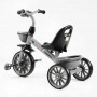 Велосипед 3-х колісний BS-18125 Best Trike (1) колеса EVA переднє 12’’, заднє 10’’, сталева рама, фара з музикою та світлом, 1 пісня українською та 2 англійською, 2 кошики, в коробці (BestTrike)